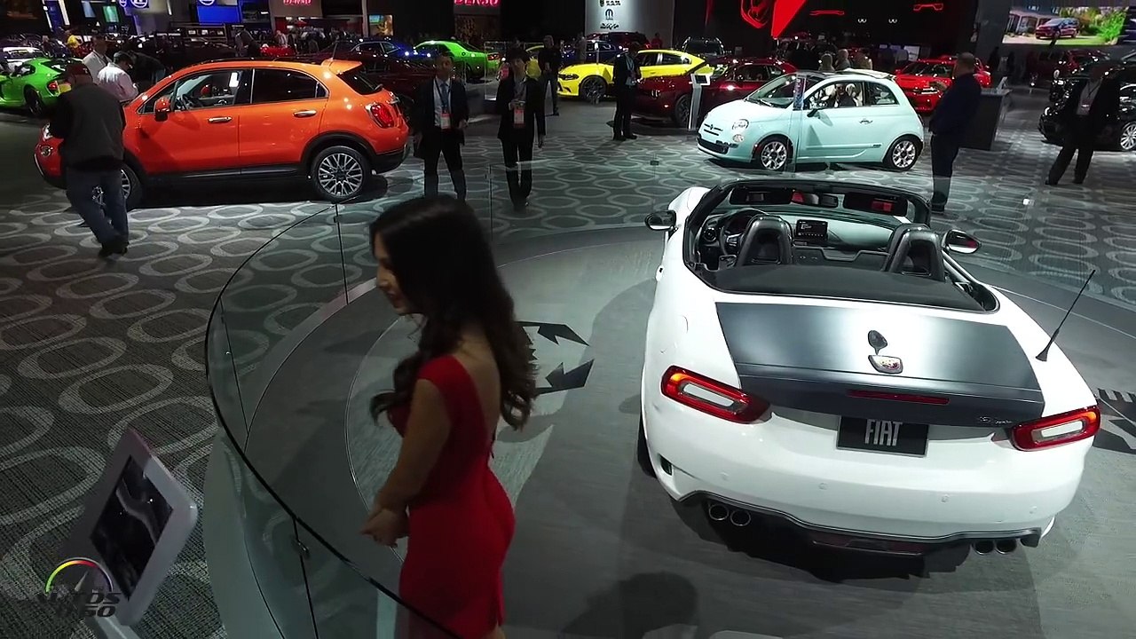 2017 FIAT 124 Spider Abarth at the North American International Auto Show Detroit 2017