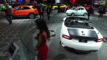 2017 FIAT 124 Spider Abarth at the North American International Auto Show Detroit 2017
