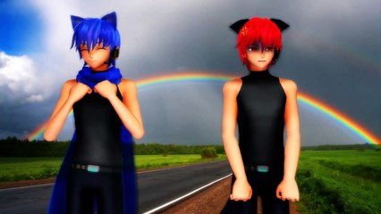 | MMD | Double Rainbow | Kaito, Akaito, Luka, Miku |