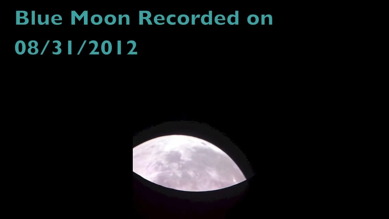 Amazing Blue Moon Rare Event!