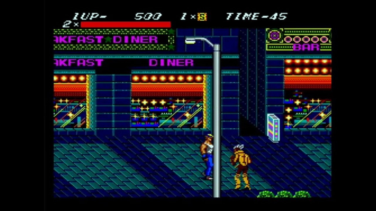 STREET OF RAGE 1 MASTER SYSTEM