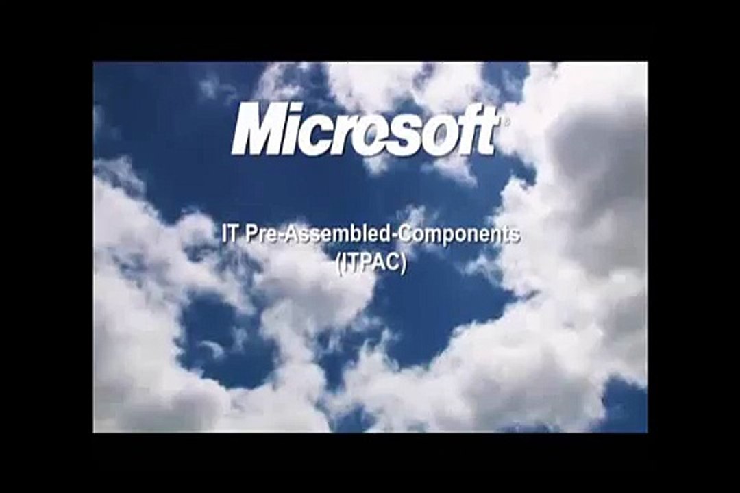 ITPAC VIDEO - Understanding Microsoft's Data Centers and Related Infrastructure