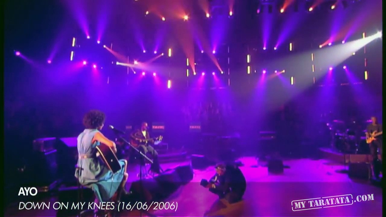 My Taratata Nagui Ayo Down on my knees (Live 2006)
