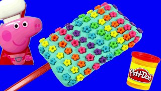 Play DOh Ice Cream! Create Cream Flower Rainbow playdoh