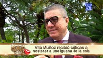 Vito Muñoz se defiende y desmiente rumores de que haya matado una iguana