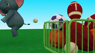 Sports Ball Song | Nursery Rhymes & Kids Songs ABCkidTV