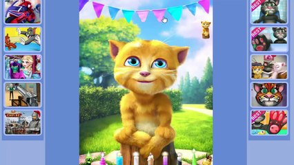 Talking Ginger 2 funny cat dance USA (Songs for Children with Action)