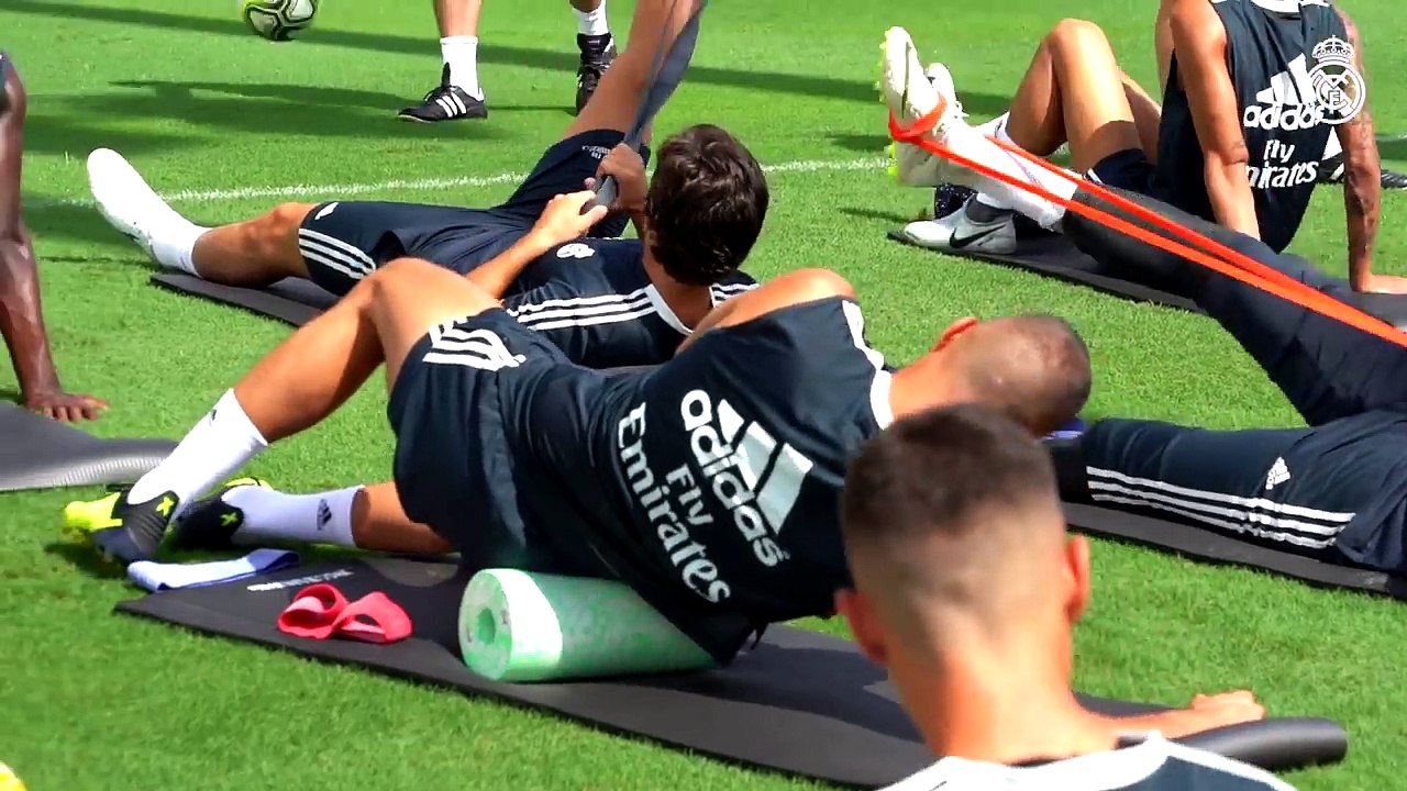 Real Madrid USA Tour 2018  Bale Vinicius Rain...  DAY 1  2