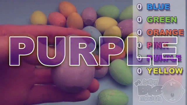 Learn Colours with Egg Shaped Chalk! Fun Learning Contest!