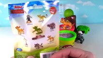 Disney Jr. THE LION GUARD Colors with Play Doh Toys Chocolate Egg &
