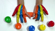 Body Painting Learning Colors Video for Kids Finger Family Nursery Rhymes Ema&Eric Surpris