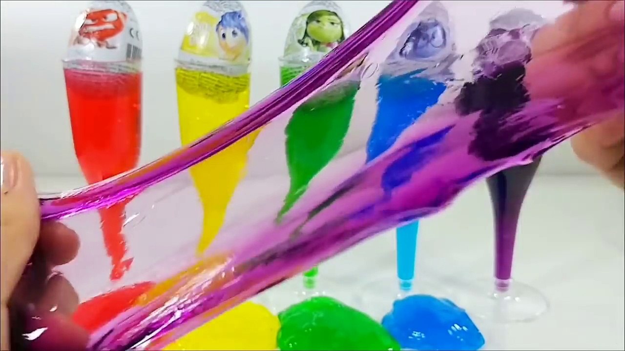 Surprise Eggs Gooey Slime Chocolate Disney Inside Out Toys