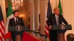La conferenza stampa congiunta del Presidente Conte e del Presidente Trump