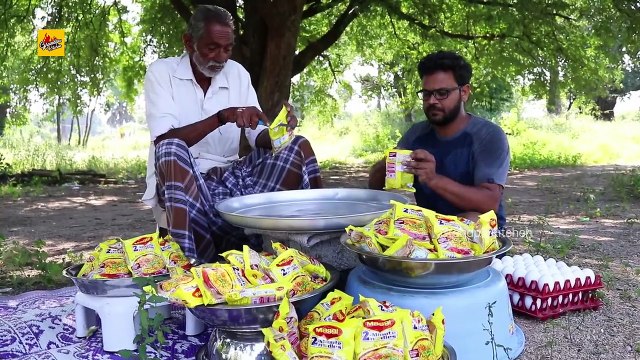 Egg Maggi Noodles Recipe | Egg Maggi Masala Recipe by Our Grandpa For Kids