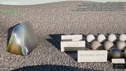 Render Pipeline C++ Samples: Material Demo