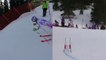 Tessa Worley and Feiyu G4 gimbal demo - Ski Racing follow cam
