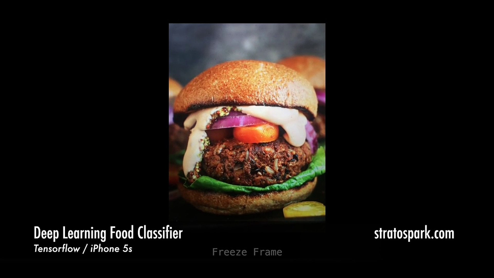 Deep Learning Food Classifier Demo on iPhone with Tensorflow