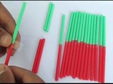 Straw Tape Fix DNA Helix | Telugu |