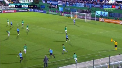 Grêmio 1x1 chapecoense  2 tempo brasileirao 2018