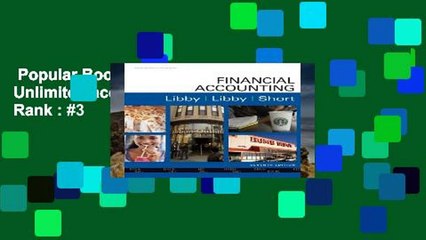 Popular Book  Financial Accounting Unlimited acces Best Sellers Rank : #3