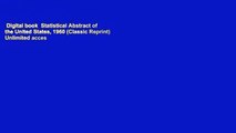 Digital book  Statistical Abstract of the United States, 1960 (Classic Reprint) Unlimited acces