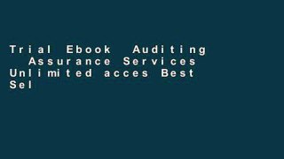 Trial Ebook  Auditing   Assurance Services Unlimited acces Best Sellers Rank : #2
