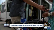 Assisted living residents spend 17 hours without power