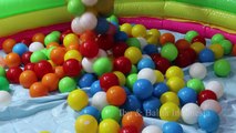 Unboxing Kolam Renang Anak Bundar Untuk Balita bermain bola warna baby learning colors