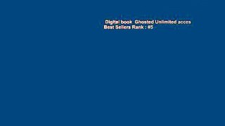 Digital book  Ghosted Unlimited acces Best Sellers Rank : #5