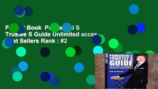 Favorit Book  Pankauski S Trustee S Guide Unlimited acces Best Sellers Rank : #2