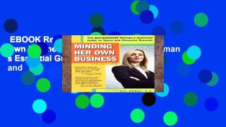 EBOOK Reader Minding Her Own Business: The Self-Employed Woman s Essential Guide to Taxes and