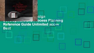 Digital book  The Design Development and Process Planning Reference Guide Unlimited acces Best