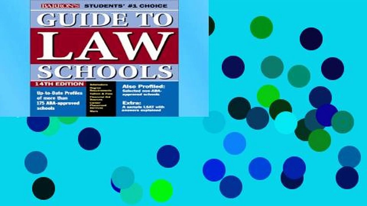 Reading Online Guide to Law Schools (Barron s Guide to Law Schools) For Ipad