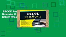 EBOOK Reader XBRL For Dummies Unlimited acces Best Sellers Rank : #2