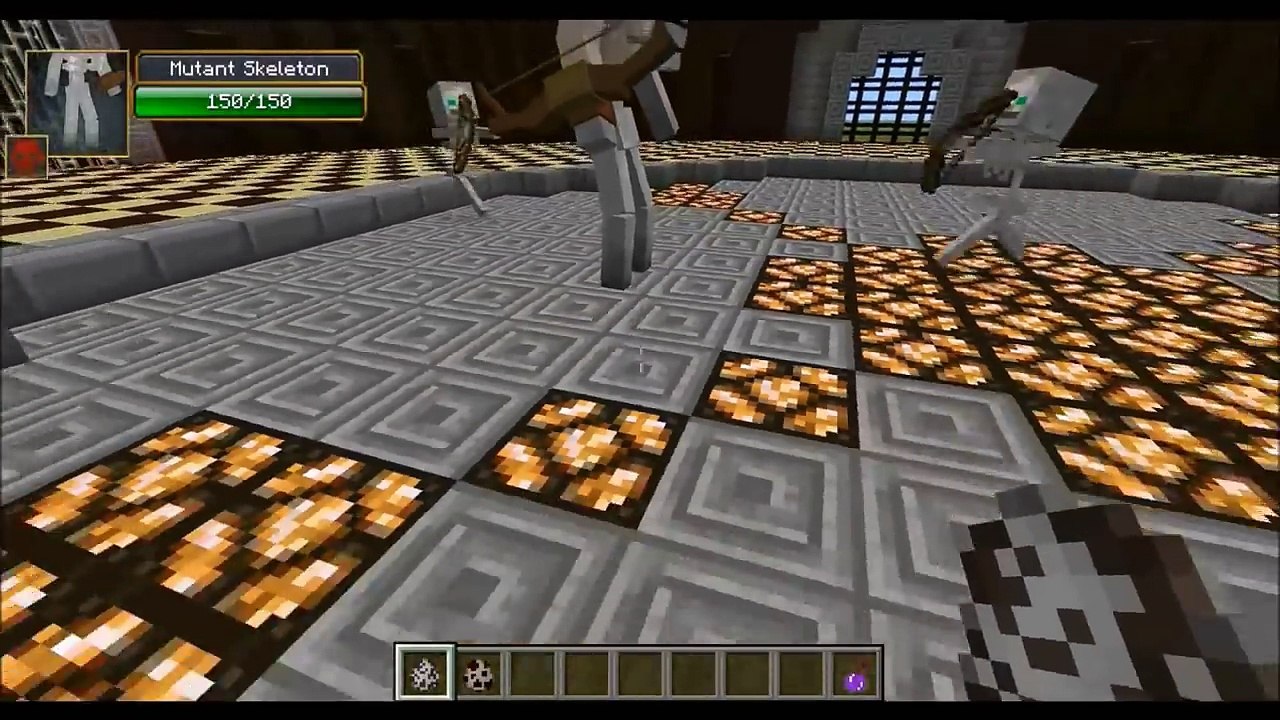 Mutant Skeleton Vs. Skeleton Friend Minecraft Mob Battles Mutant Creatures Anti Plant Viru