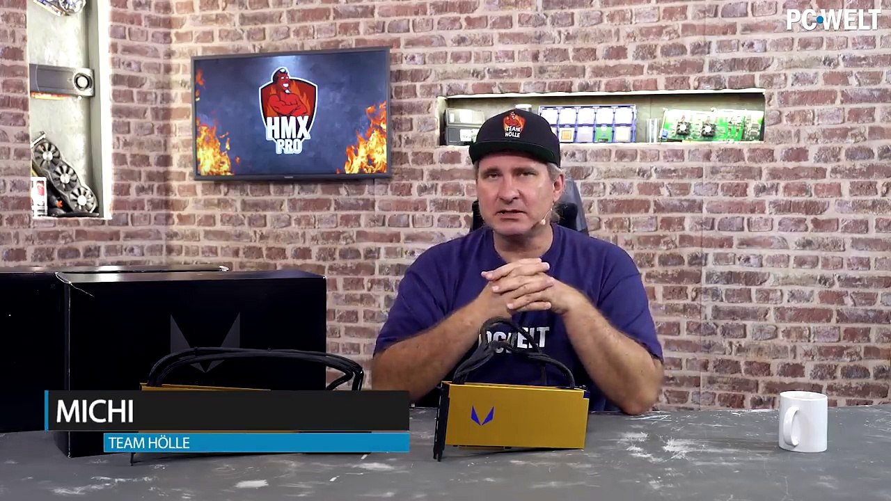 3000€-GRAFIKPOWER - 2x AMD Radeon Vega Frontier Edition für die HMX Pro