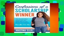 About For Books  Confessions of a Scholarship Winner  For Full