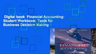Digital book  Financial Accounting: Student Workbook: Tools for Business Decision Making