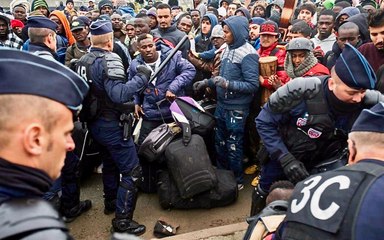 More Illegal Immigrants Swarm France - 300,000 Evicted Near Eiffel Tower