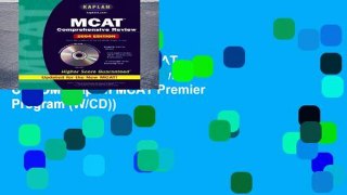 Full E-book  Kaplan MCAT Comprehensive Review with CDROM (Kaplan MCAT Premier Program (W/CD))