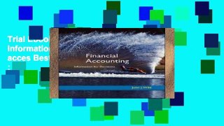 Trial Ebook  Financial Accounting: Information for Decisions Unlimited acces Best Sellers Rank : #5