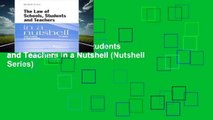 Trial New Releases  The Law of Schools, Students and Teachers in a Nutshell (Nutshell Series)