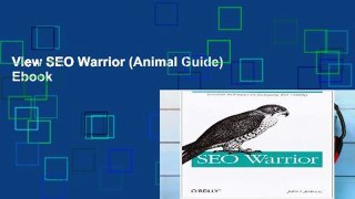 View SEO Warrior (Animal Guide) Ebook