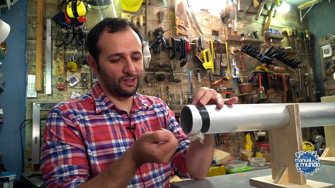 Fizemos um alto-falante de fogo!!! (Tubo de Rubens)