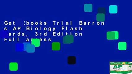 Get Ebooks Trial Barron s AP Biology Flash Cards, 3rd Edition Full access