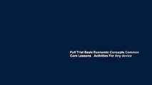 Full Trial Basic Economic Concepts Common Core Lessons   Activities For Any device