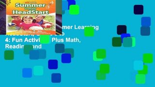 Reading Online Summer Learning HeadStart, Grade 3 to 4: Fun Activities Plus Math, Reading, and