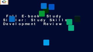 Full E-book  Study Simpler: Study Skills Development  Review