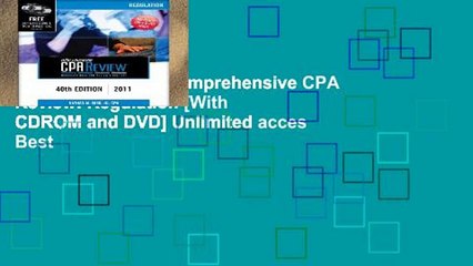Trial Ebook  Bisk Comprehensive CPA Review: Regulation [With CDROM and DVD] Unlimited acces Best