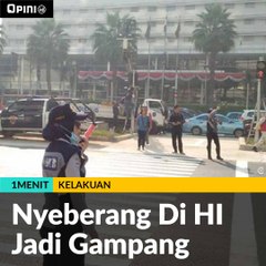 #1MENIT | Nyeberang Di HI Jadi Gampang